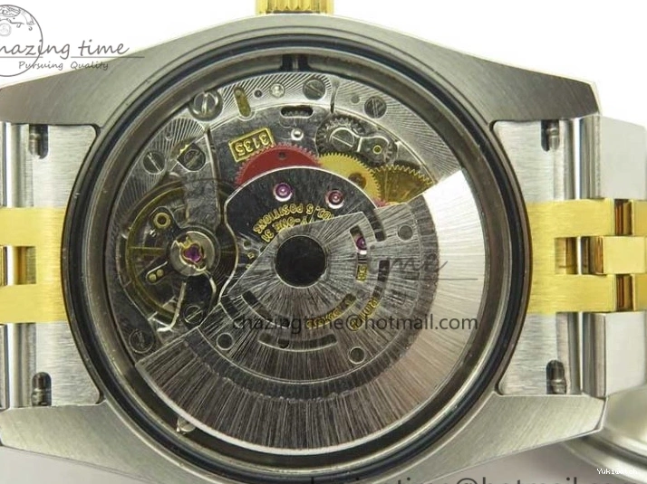 YG Stick Silver Bracelet on SS 126233 Markers ARF Jubilee Dial SS DateJust Best Edition 36 YG 1:1 SH3135 0505